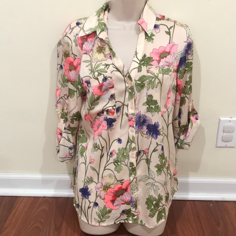 Express portifino slim blouse